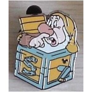 Disney Pin Dwarf Sneezy Jack In The Box Artist Proof AP 67853